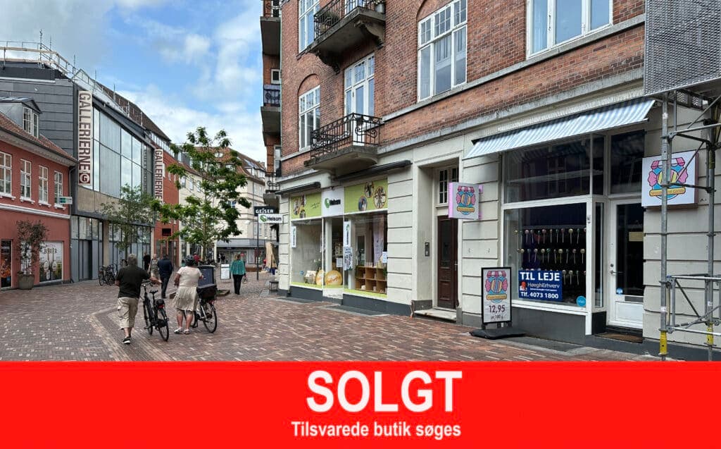 Erhvervslokale på Slotsgade 4 i Hillerød