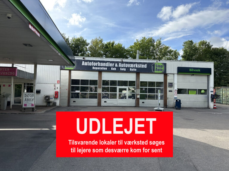 UDLEJET Fredensborgvej 69, 3400 Hillerød