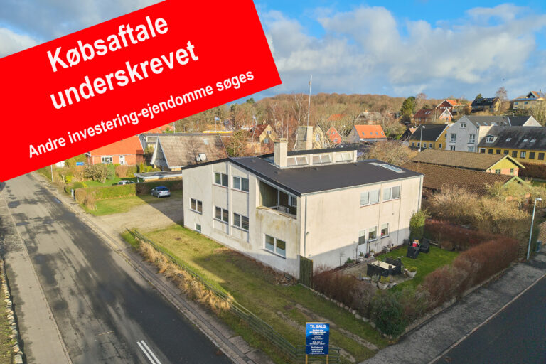KØBSAFTALE UNDERSKREVET. Udlejningsejendom i Frederiksværk C